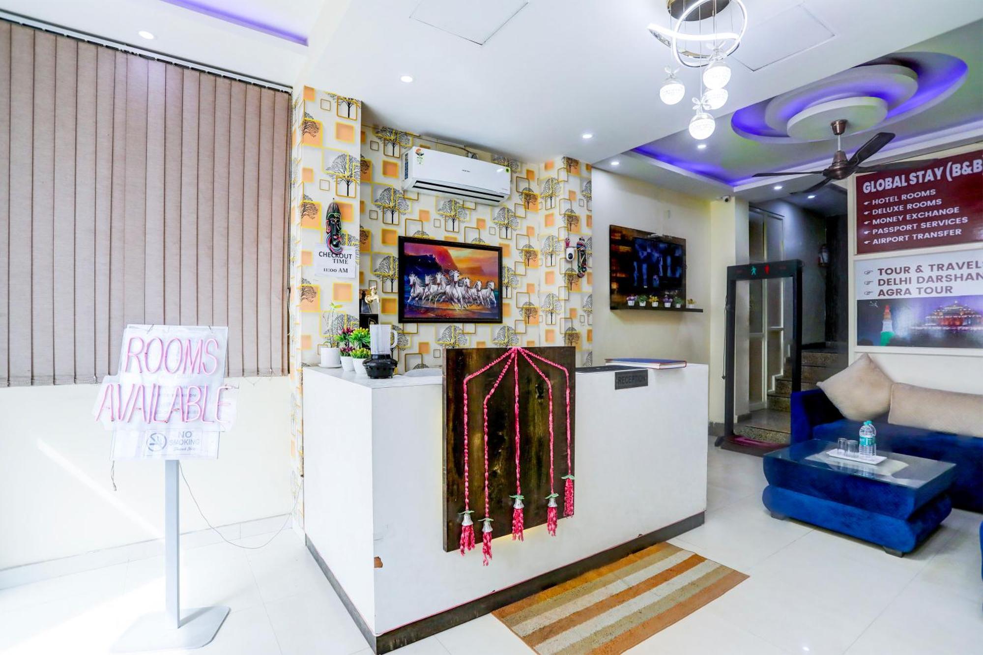 Global Stay Near Delhi Airport 新德里 外观 照片