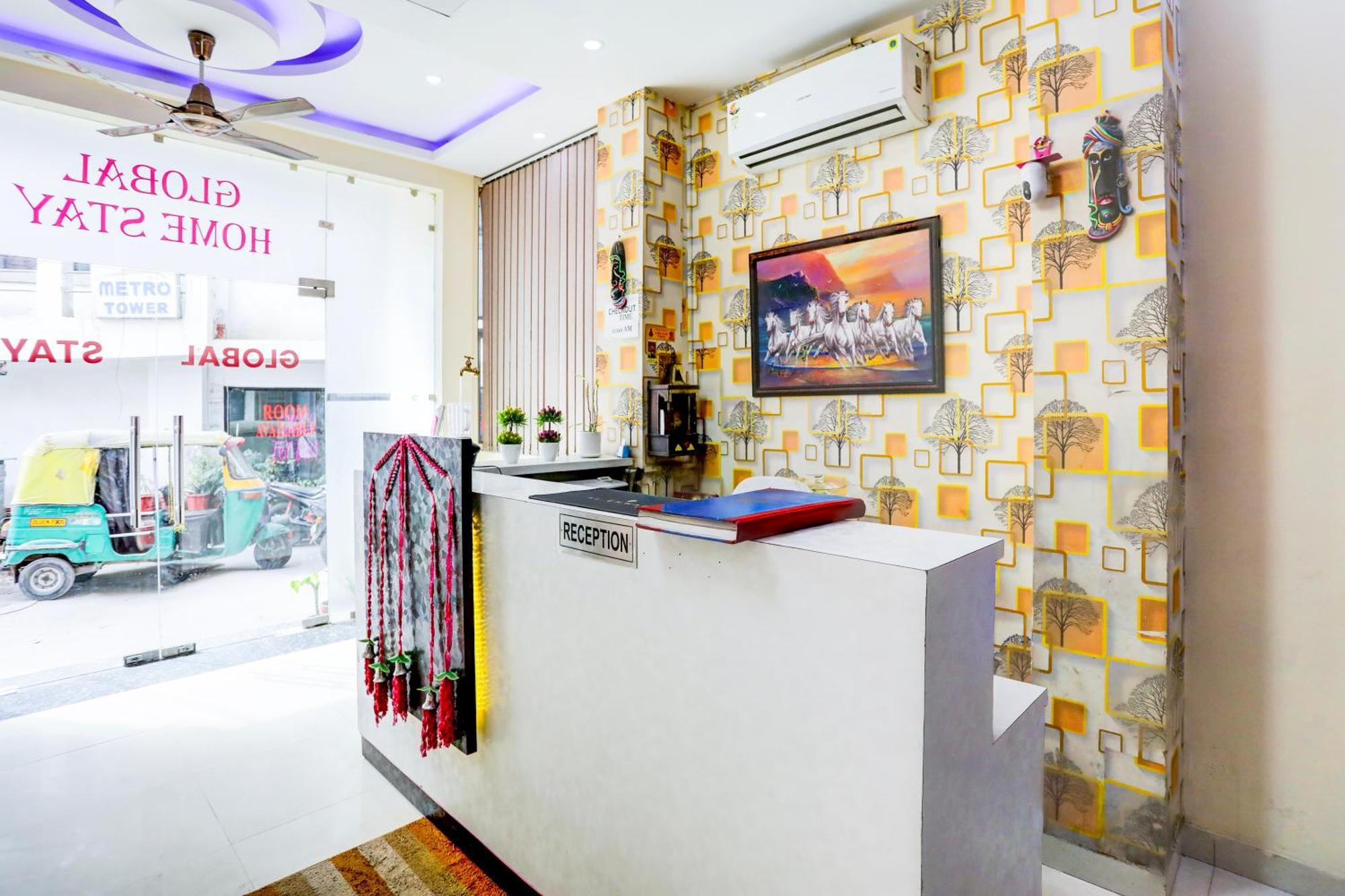 Global Stay Near Delhi Airport 新德里 外观 照片